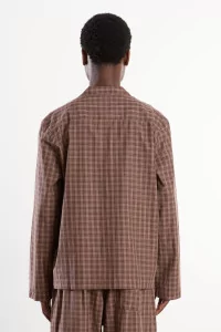 Chemise Pyjama Coton Bio Twill – Serra Checks | Centre Commercial