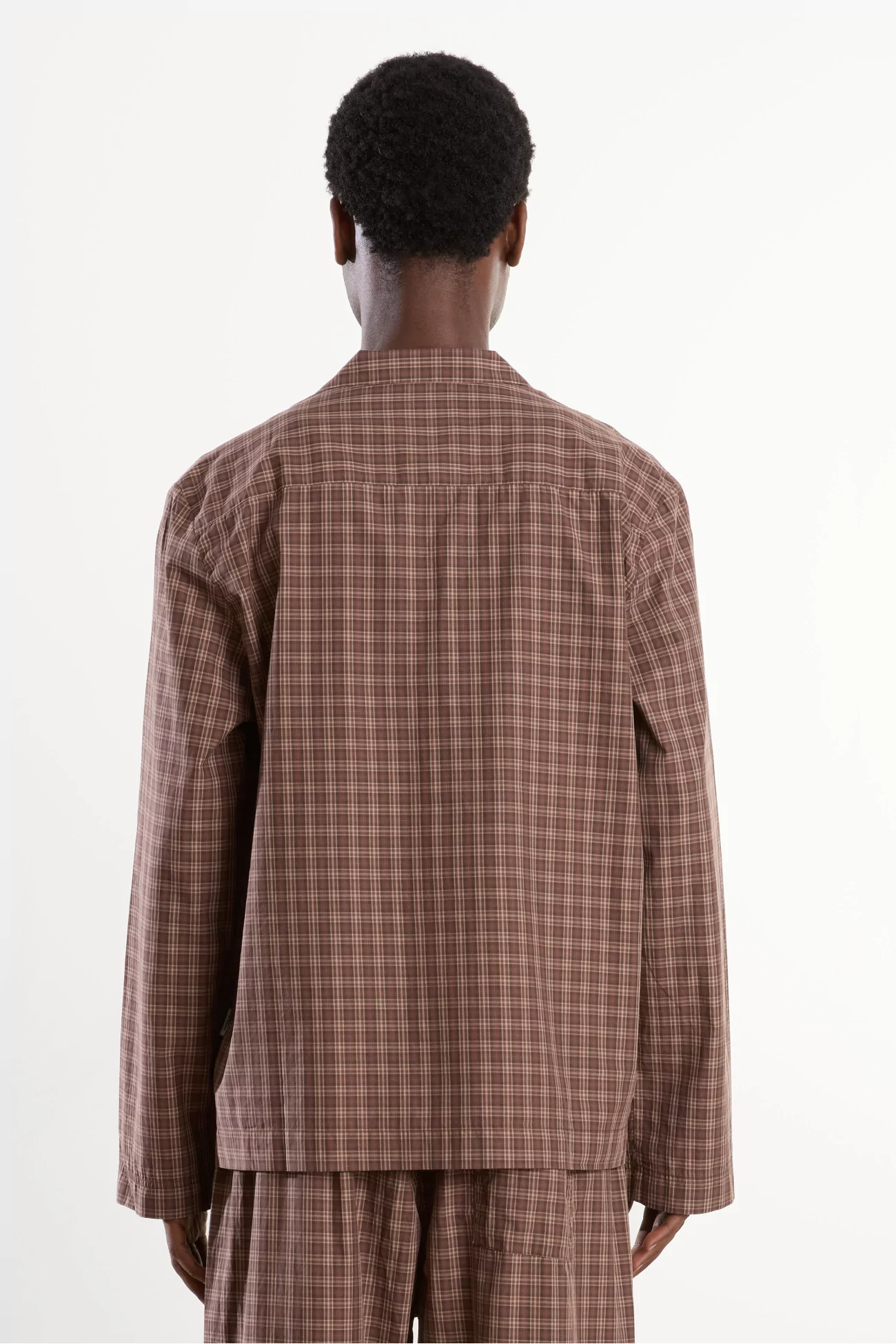 Organic Cotton Twill Pyjama Shirt – Serra Checks | Centre Commercial