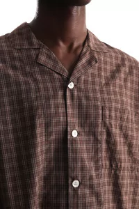 Chemise Pyjama Coton Bio Twill – Serra Checks | Centre Commercial