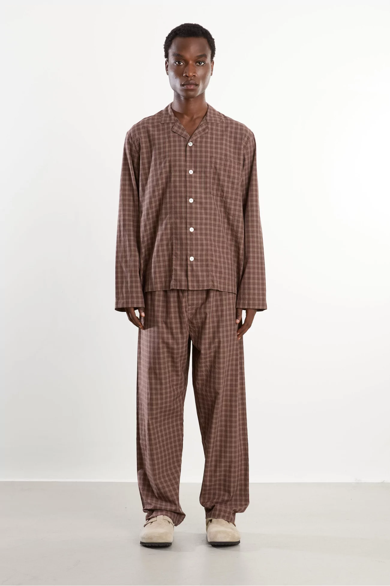 Organic Cotton Twill Pyjama Shirt – Serra Checks | Centre Commercial