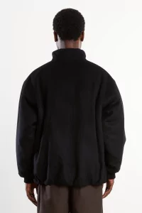 Padded Wool Blouson Men Black – Still By Hand