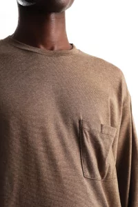 T-shirt manches longues coton Homme Mocha – Still By Hand