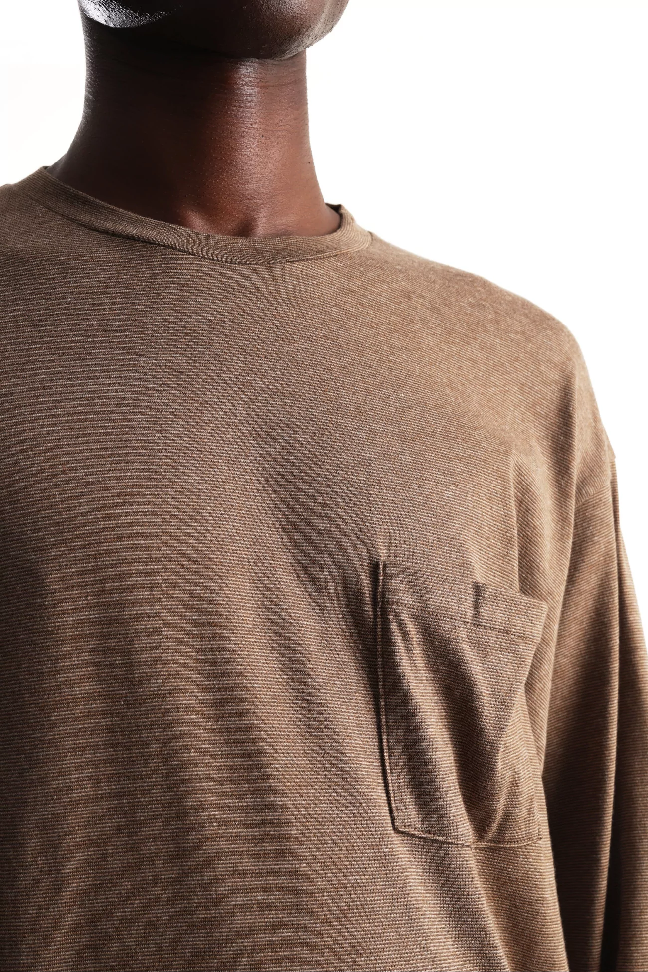 T-shirt manches longues coton Homme Mocha – Still By Hand
