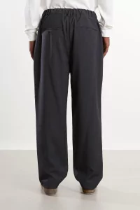 Pantalon laine mohair Homme Charcoal – Still By Hand
