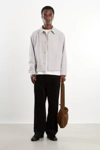 Corduroy Straight Pants Men Black – Still By Hand