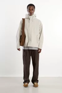 Cotton Pleated Pants Men Dark Brown – Still By Hand