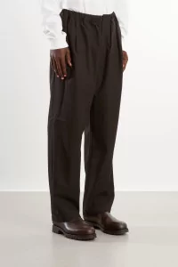 Pantalon coton twill Homme Khaki Brown – Still By Hand