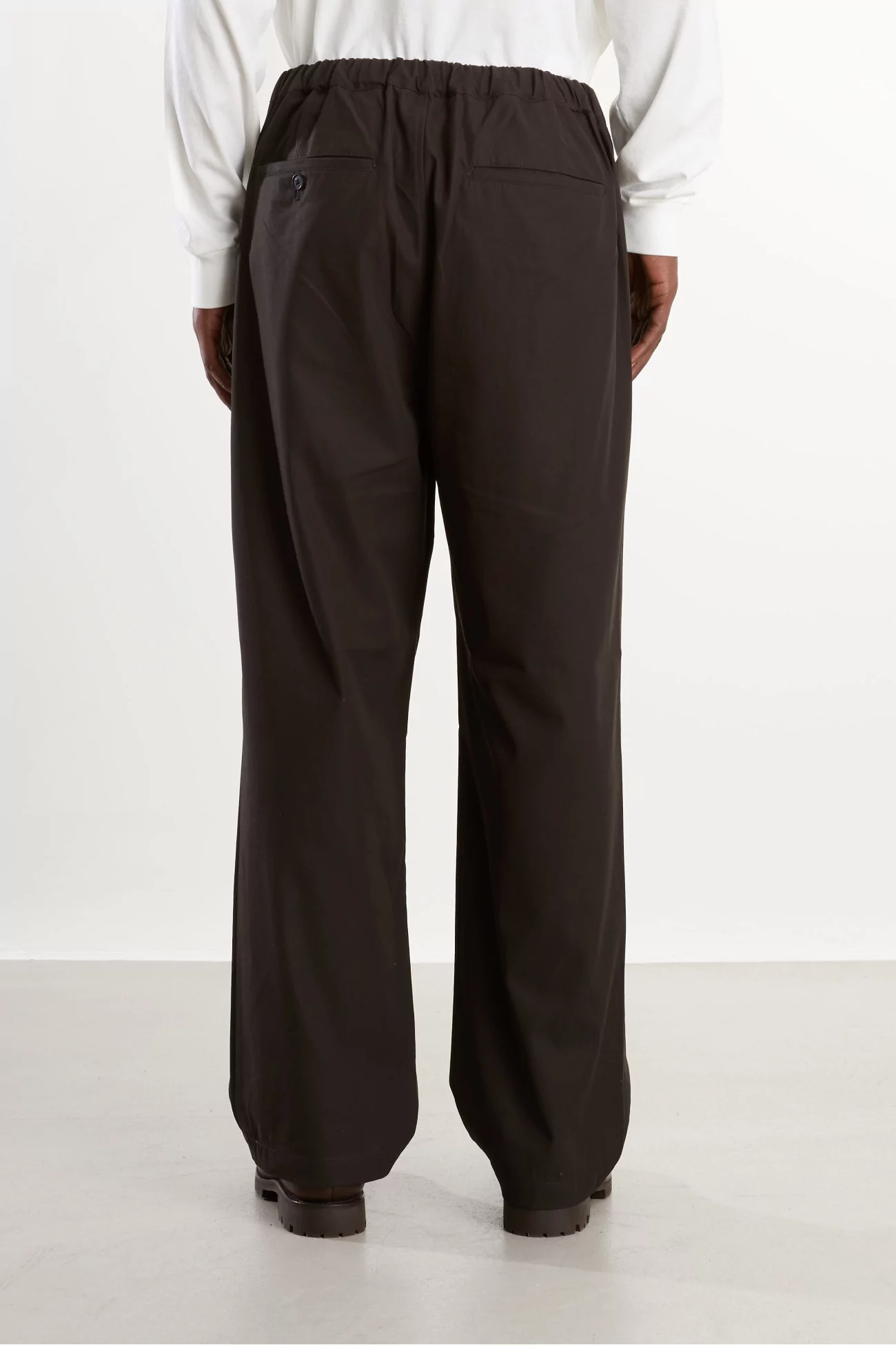 Pantalon coton twill Homme Khaki Brown – Still By Hand