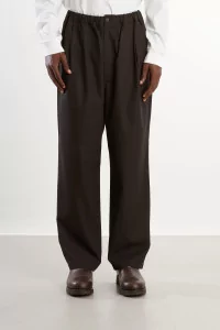 Pantalon coton twill Homme Khaki Brown – Still By Hand