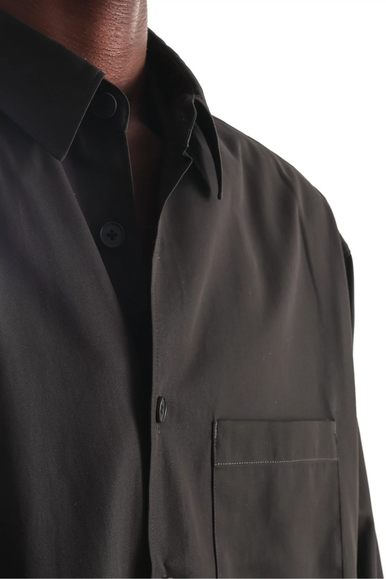 Surchemise coton twill Homme Khaki Brown – Still By Hand