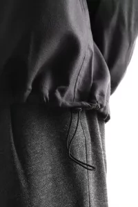 Anorak-chemise en laine Homme Charcoal – Still By Hand