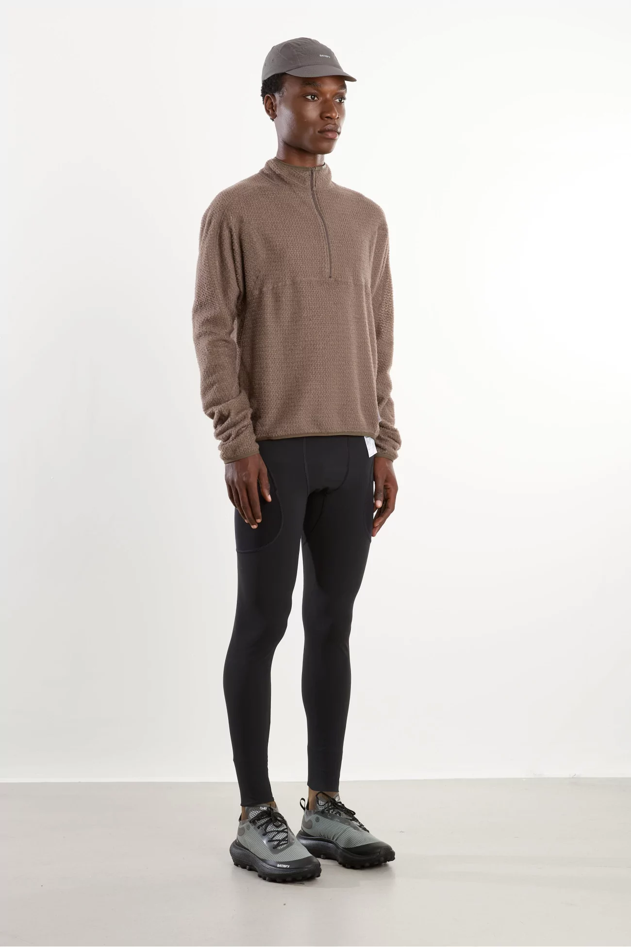 Polaire Satisfy GhostFleece Half-Zip Polartec Homme – Falcon | Centre Commercial