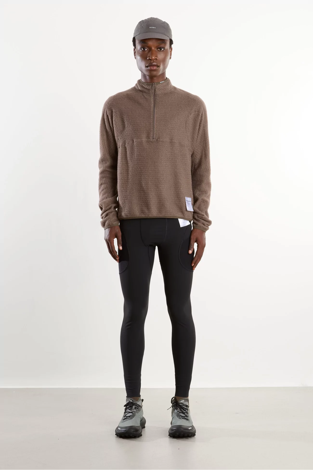 Polaire Satisfy GhostFleece Half-Zip Polartec Homme – Falcon | Centre Commercial