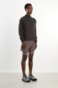 Polaire Satisfy GhostFleece Half-Zip Polartec Homme – Phantom | Centre Commercial