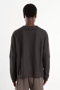 T-Shirt Satisfy FuzzFleece AD Long Polartec Homme – Phantom | Centre Commercial