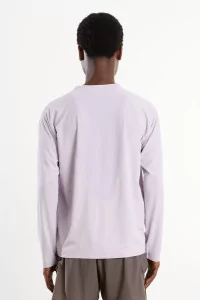 Satisfy AuraLite UV Long Tee Running Men – Misty Lilac | Centre Commercial