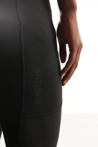 Satisfy TechSilk Evo Cargo Running Tights Men – Black | Centre Commercial
