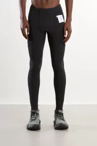 Collant Satisfy TechSilk Evo Cargo Running Homme – Black | Centre Commercial