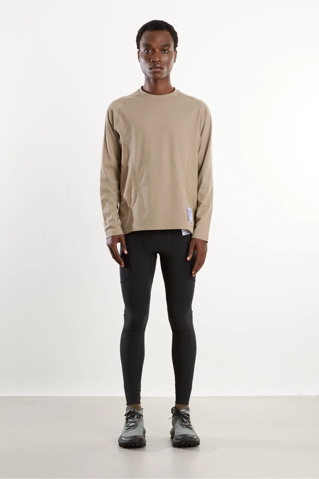 Collant Satisfy TechSilk Evo Cargo Running Homme – Black | Centre Commercial