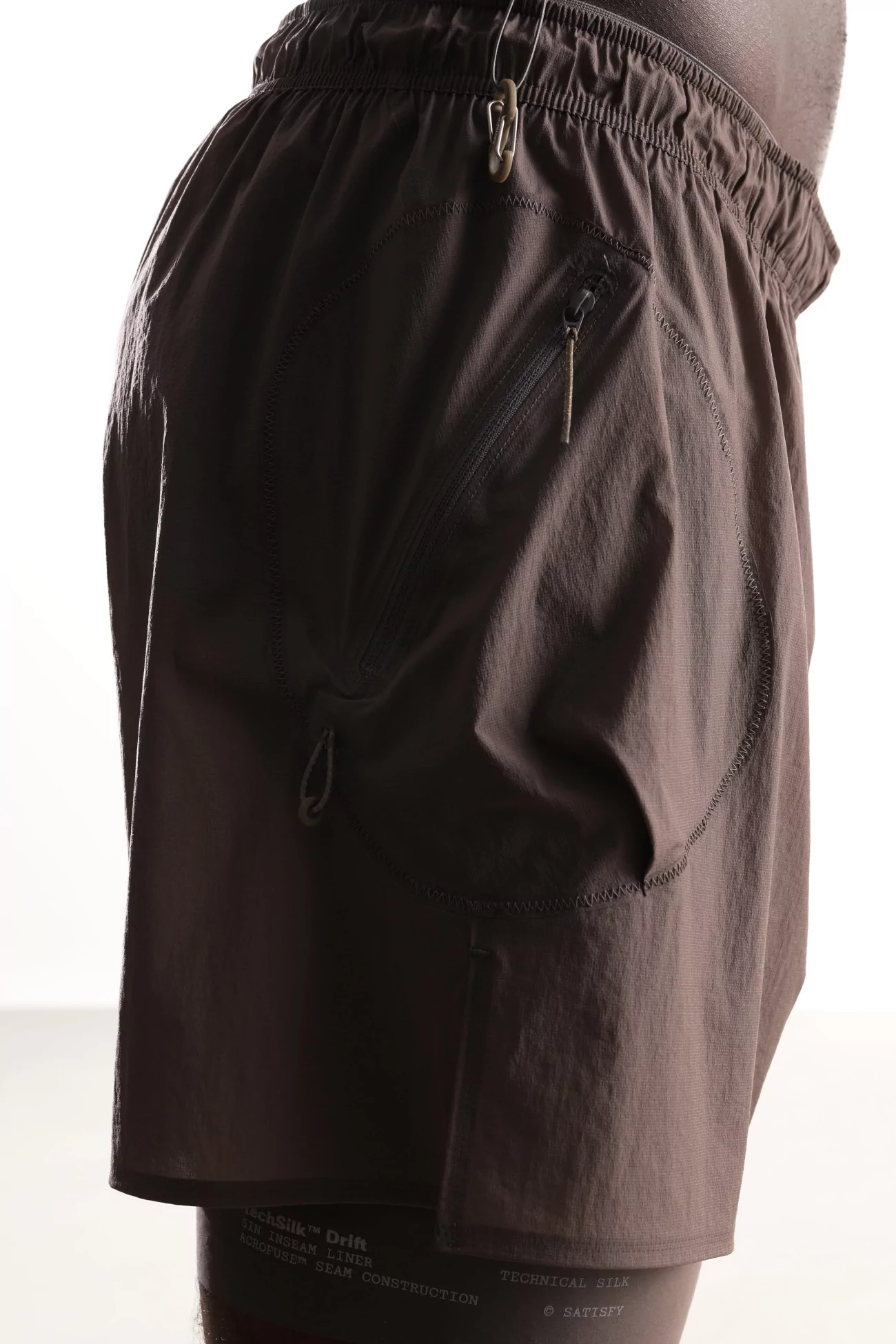 Short Satisfy Rippy Cordura 5" Trail Homme – Subterranean | Centre Commercial