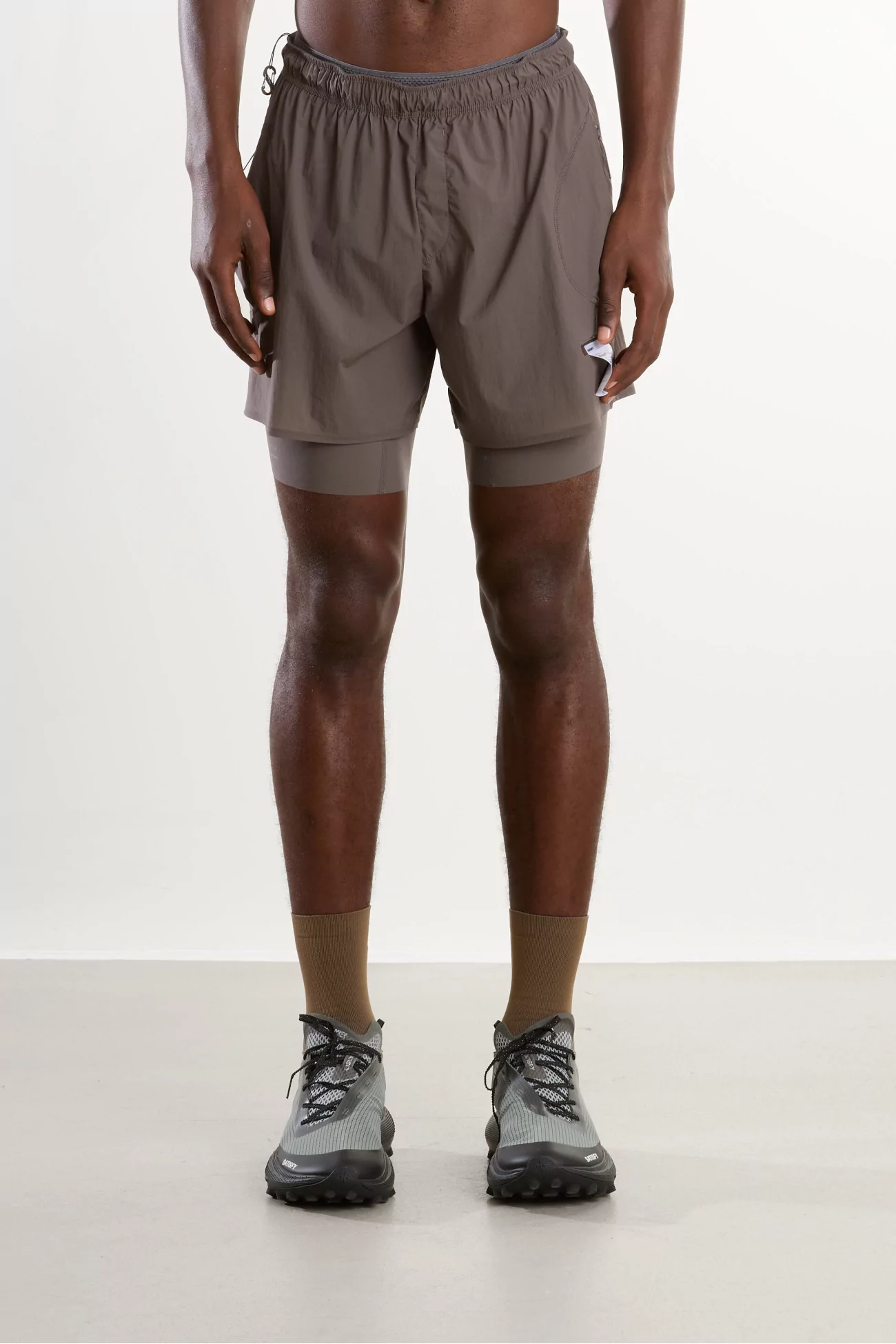 Satisfy Rippy Cordura 5" Trail Shorts Men – Subterranean | Centre Commercial