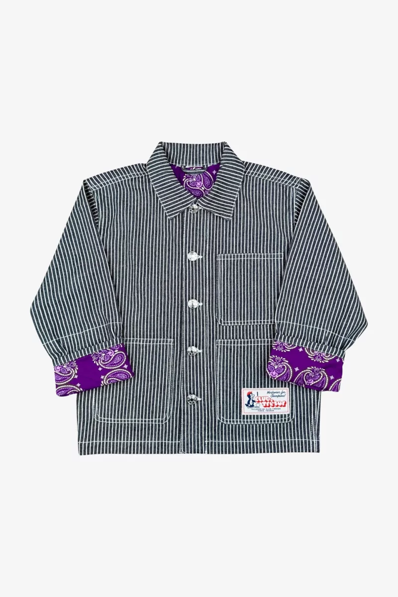 Kids' Workwear Growing Jacket Cotton – Black | Centre Commercial