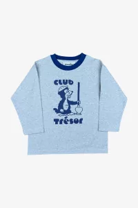 T-shirt Enfant Manches Longues Coton – Grey Heather | Centre Commercial