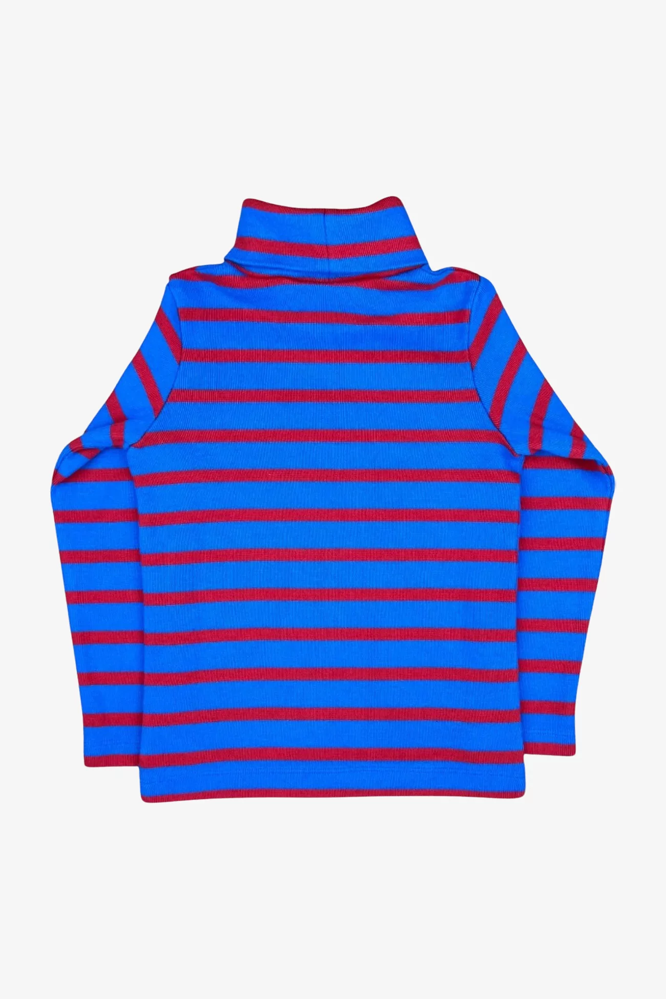Col Roulé Enfant Coton Rayé Club Trésor – Striped Blue | Centre Commercial