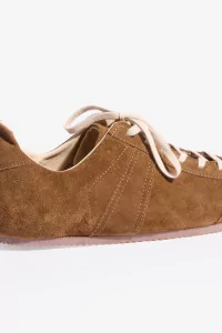 Still By Hand Leather Sneaker – Camel | Centre Commercial