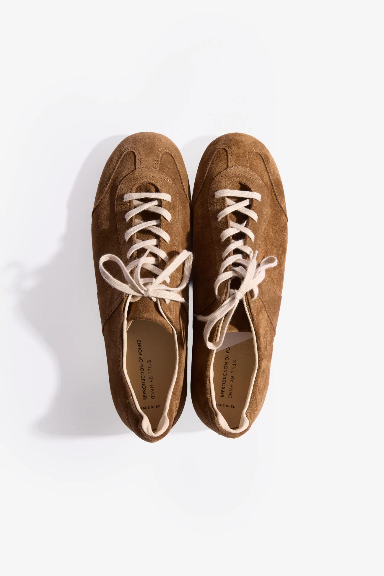 Still By Hand Leather Sneaker – Camel | Centre Commercial