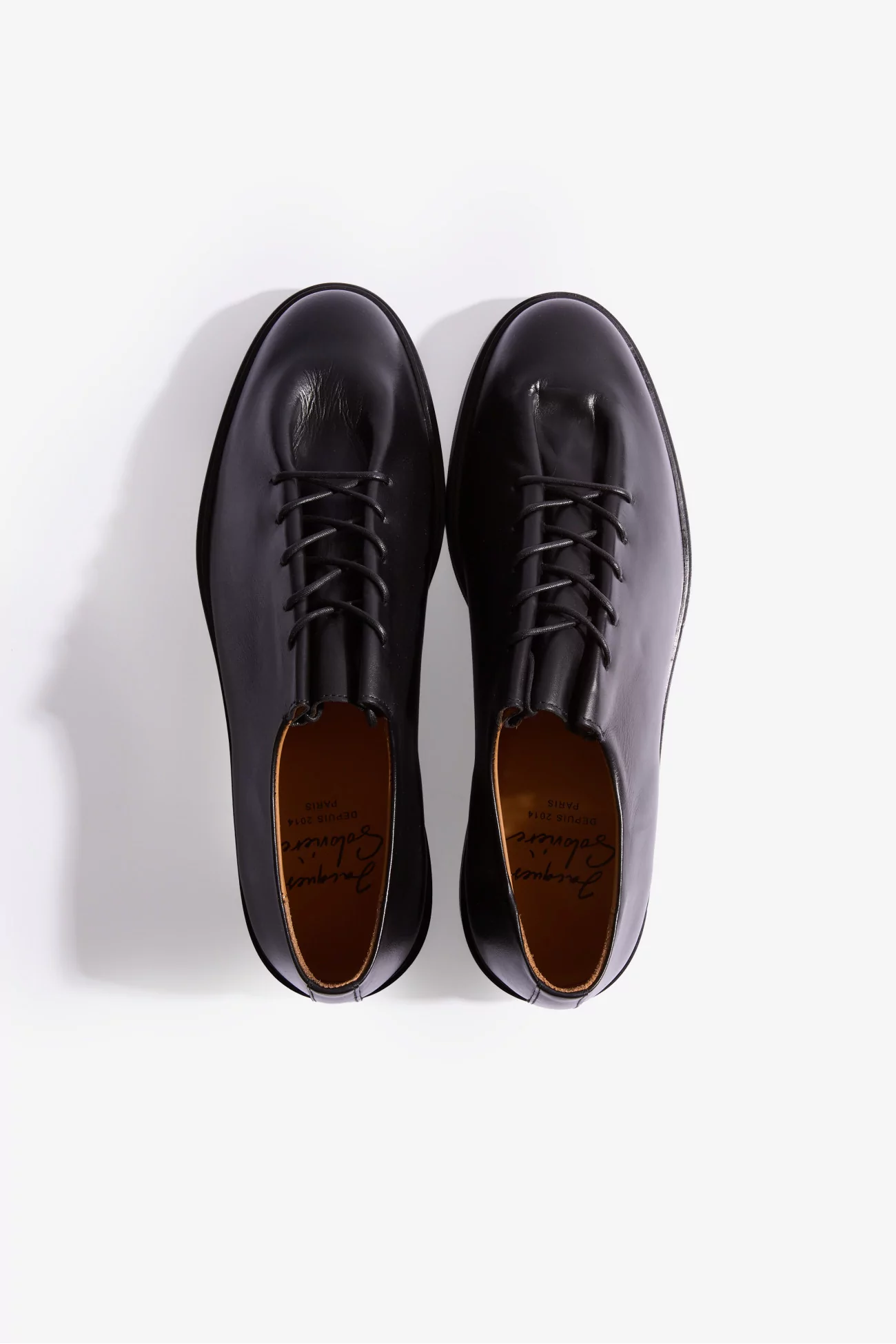 Leather Oxford Men Edouard Jacques Solovière – Black | Centre Commercial