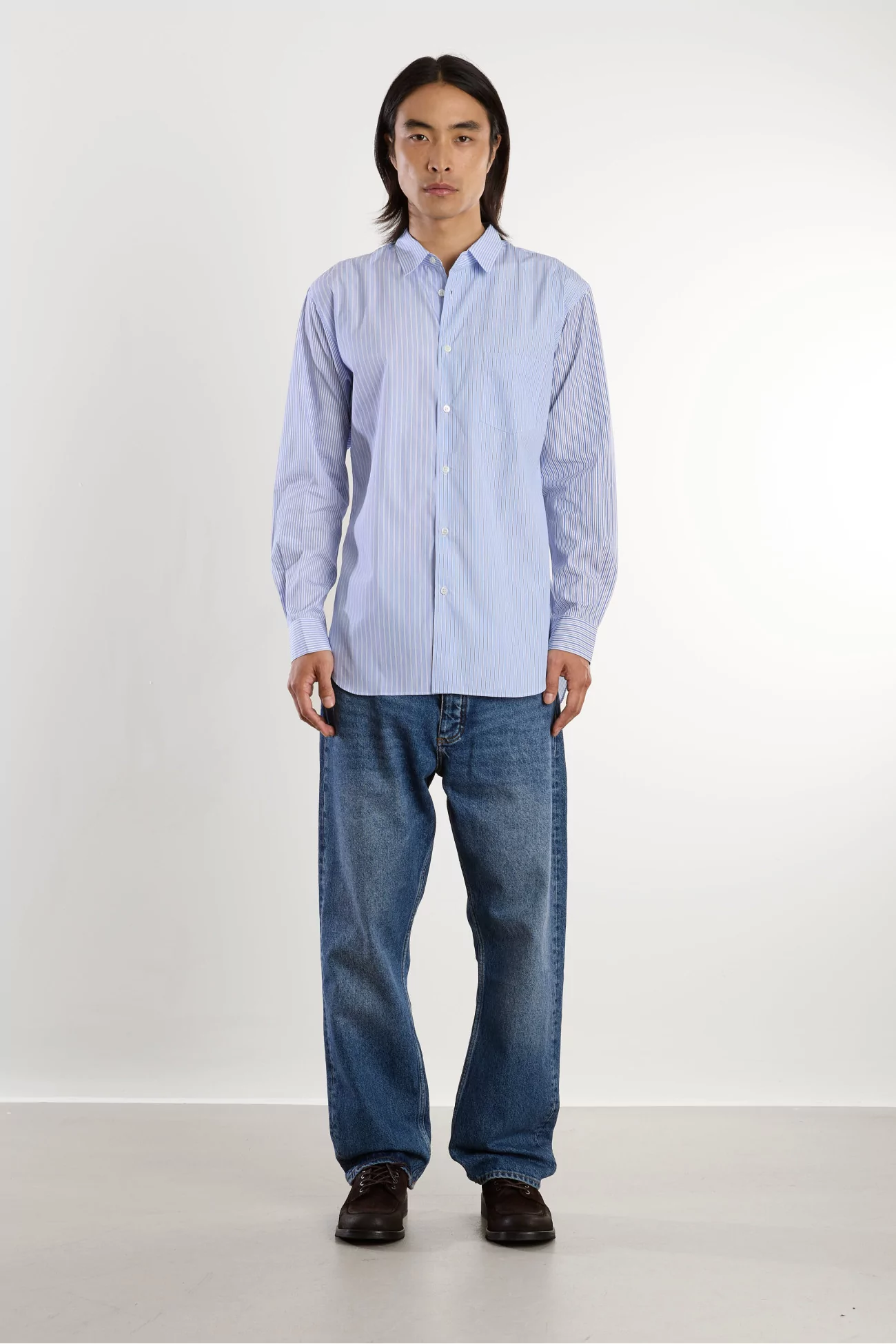 Chemise Homme Rayée Comme des Garçons – Stripe Mix 1 | Centre Commercial
