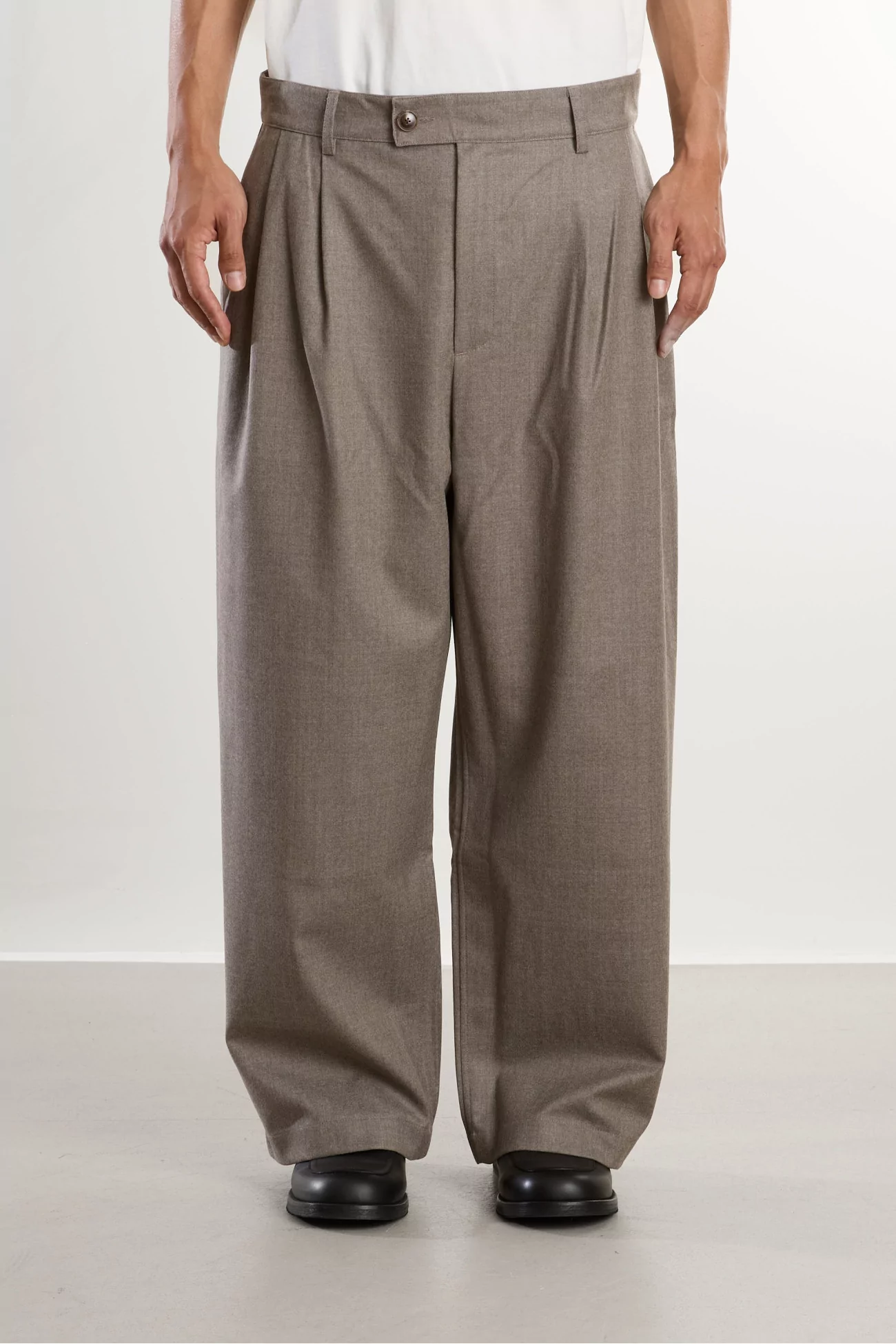 Pantalon Homme Laine Yesa – Field Beige | Centre Commercial