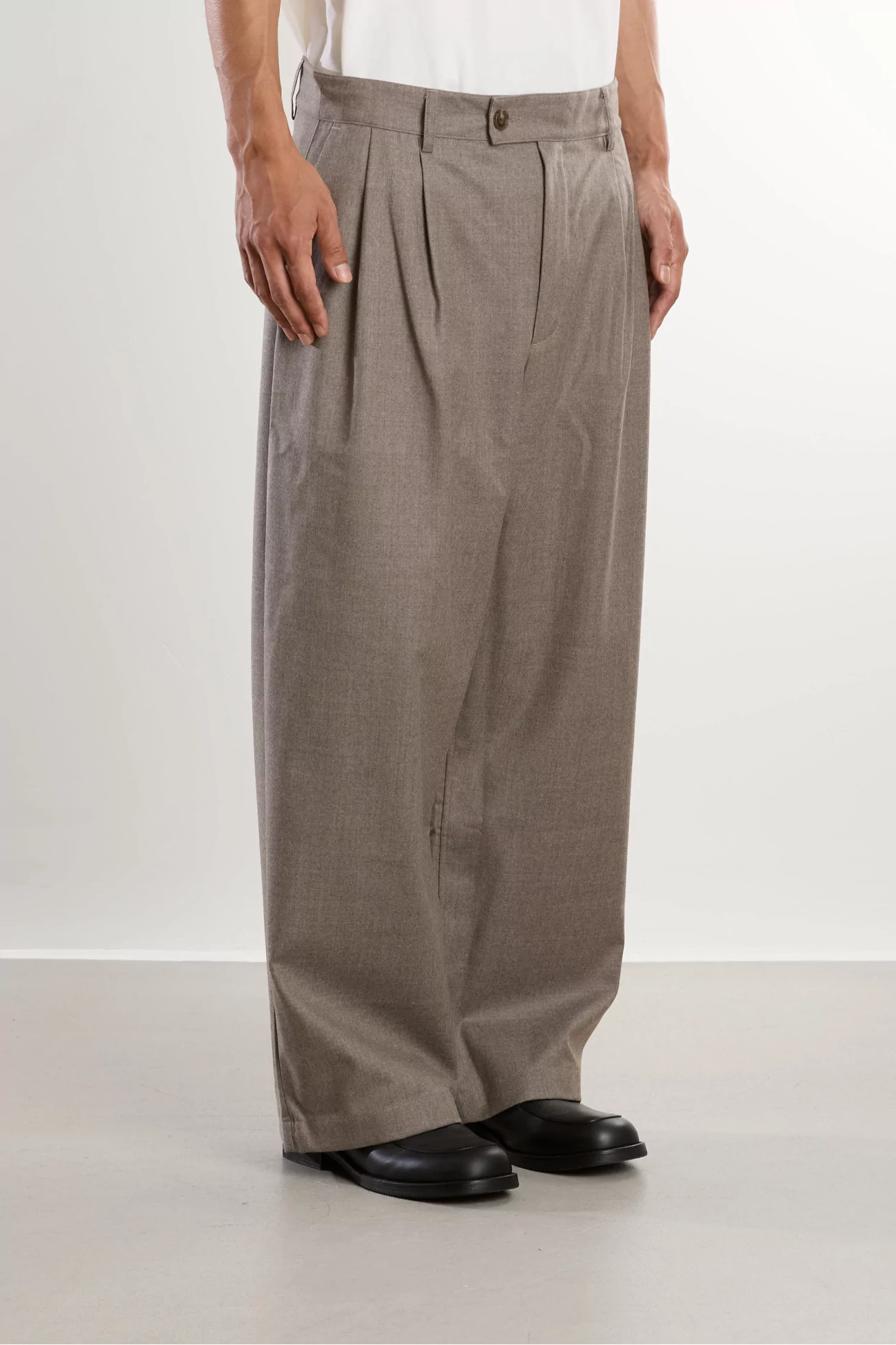 Pantalon Homme Laine Yesa – Field Beige | Centre Commercial