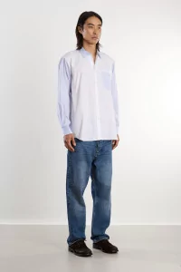 Striped Comme des Garçons Shirt – White Stripe 3 | Centre Commercial