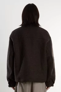 Veste Homme Loden Laine Plan Pullover – Dark Oak Loden | Centre Commercial