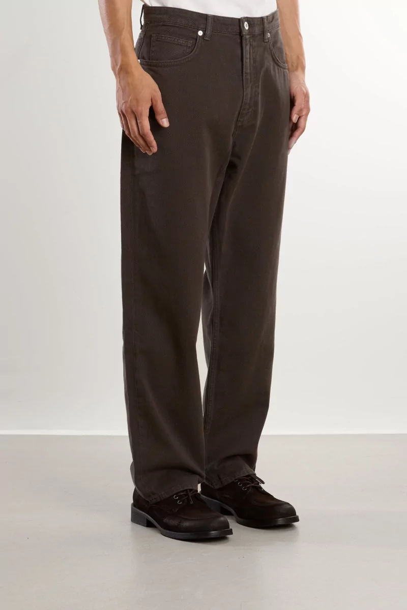 Cotton Twill Korshavn Trousers – Beech Green | Centre Commercial