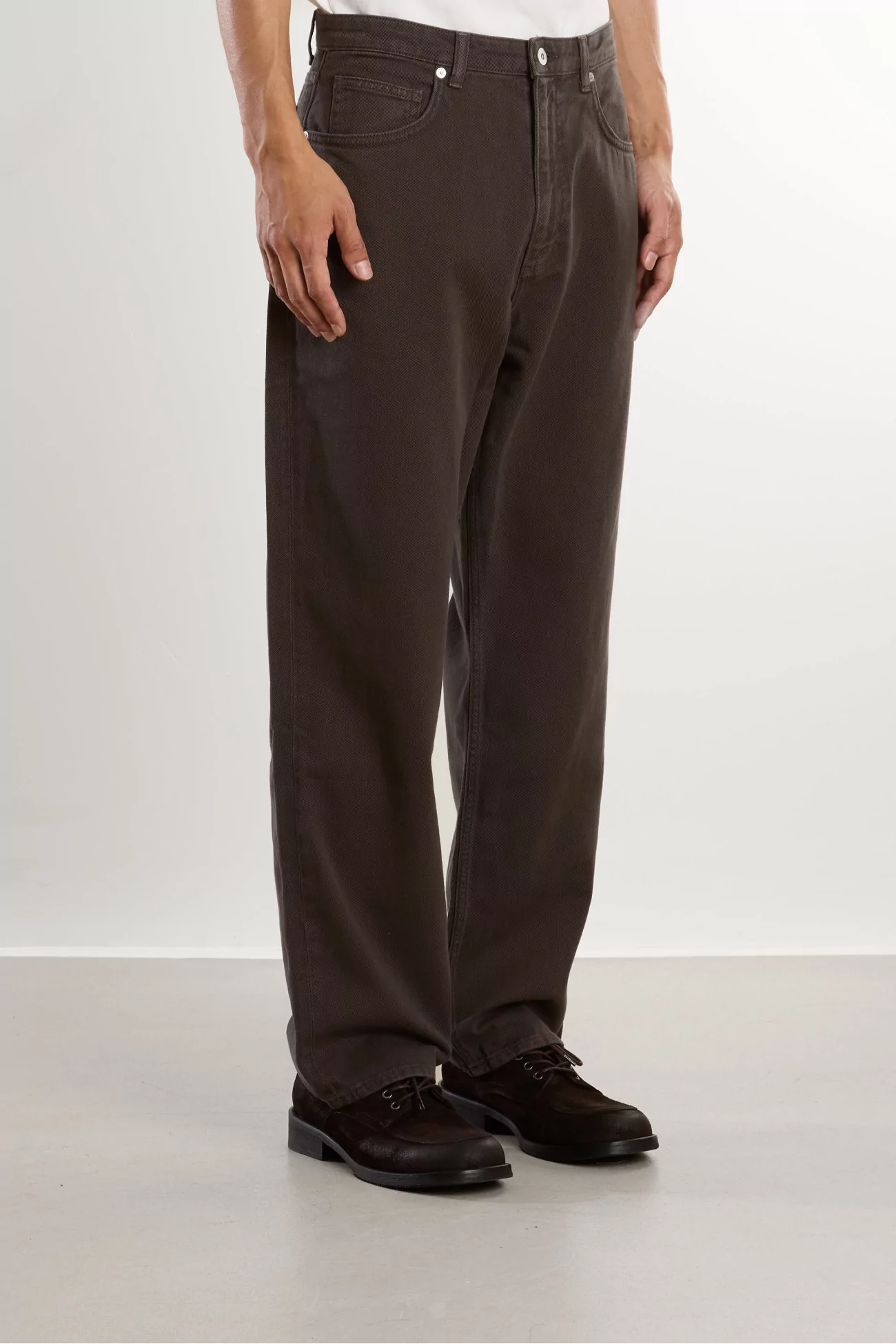 Cotton Twill Korshavn Trousers – Beech Green | Centre Commercial