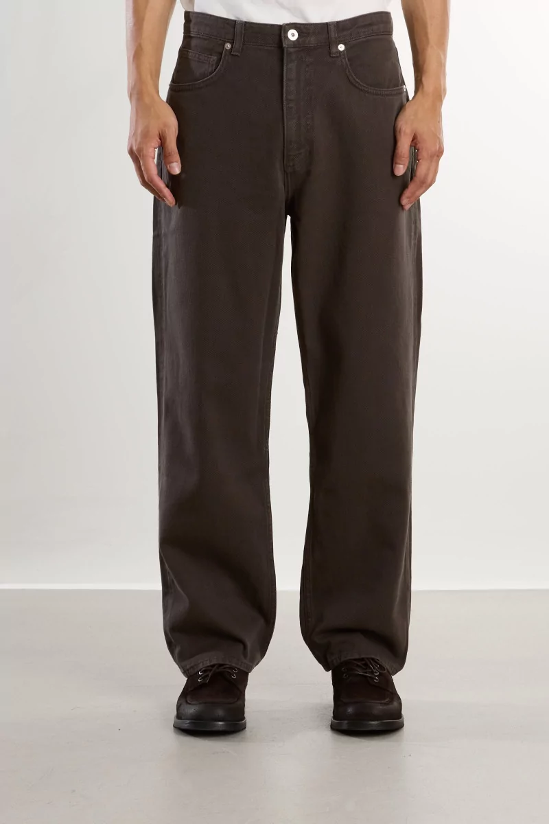 Cotton Twill Korshavn Trousers – Beech Green | Centre Commercial