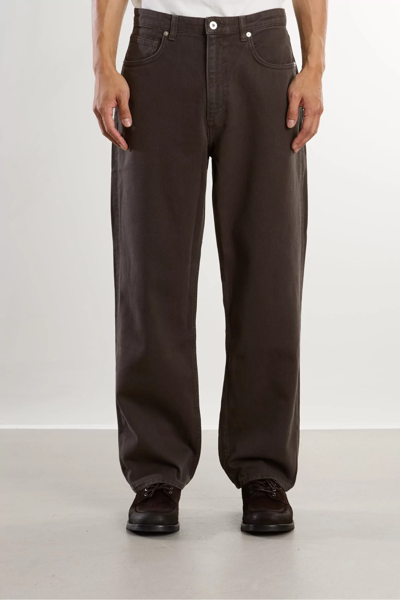 Cotton Twill Korshavn Trousers – Beech Green | Centre Commercial