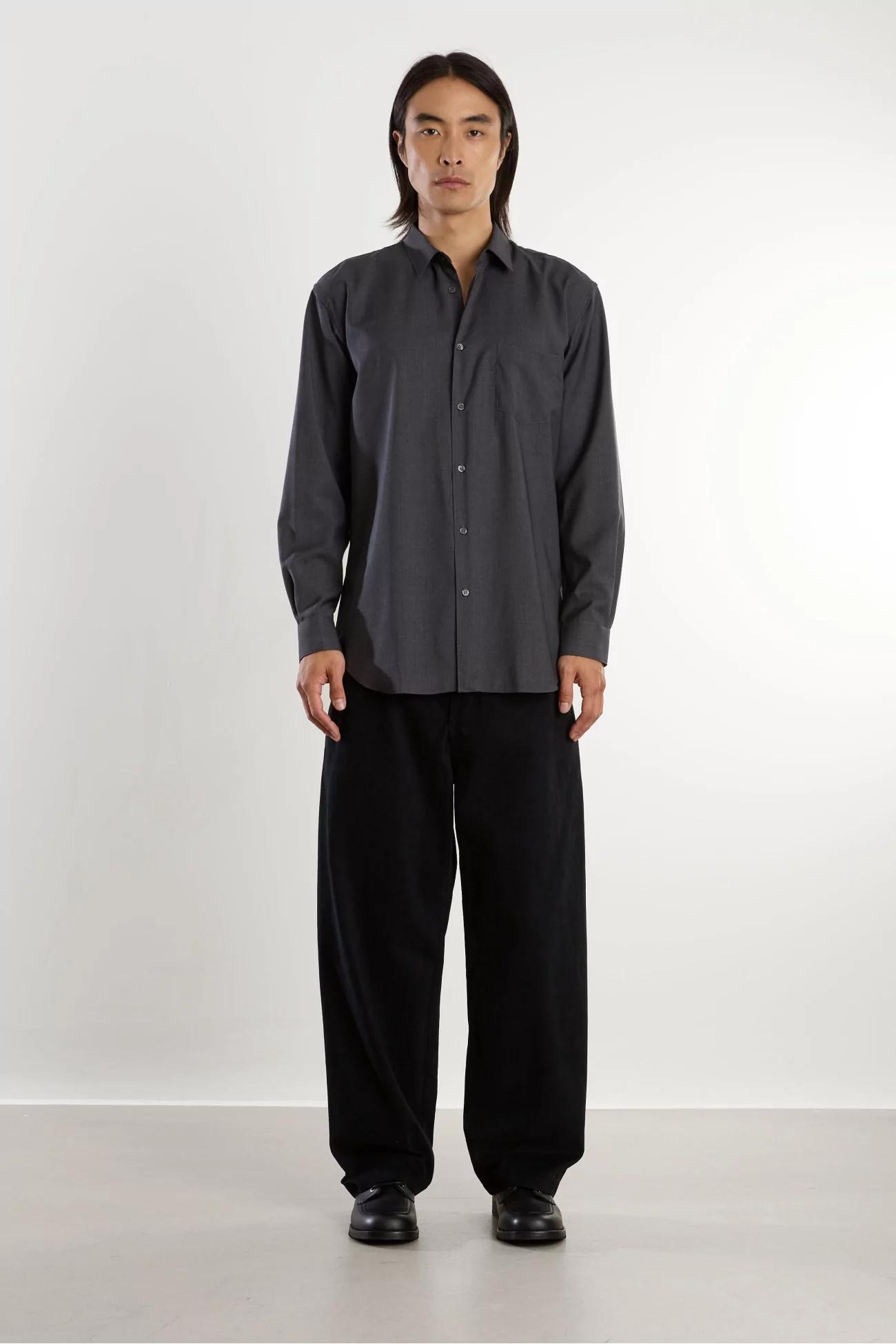 Men Wool Shirt Forever – Light Grey | Centre Commercial