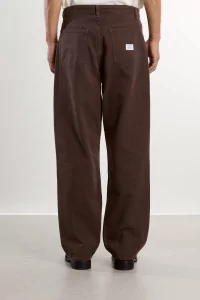Pantalon Homme Sergé Coton Korshavn – Delicioso Brown | Centre Commercial