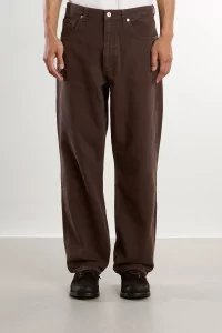 Pantalon Homme Sergé Coton Korshavn – Delicioso Brown | Centre Commercial