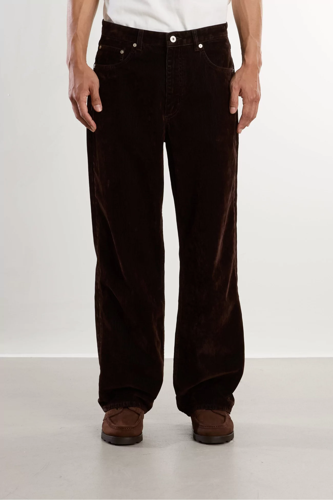 Corduroy Korshavn Trousers – Espresso | Centre Commercial