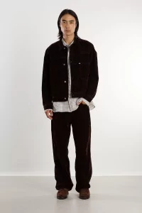 Pantalon Homme Velours Côtelé Korshavn – Espresso | Centre Commercial