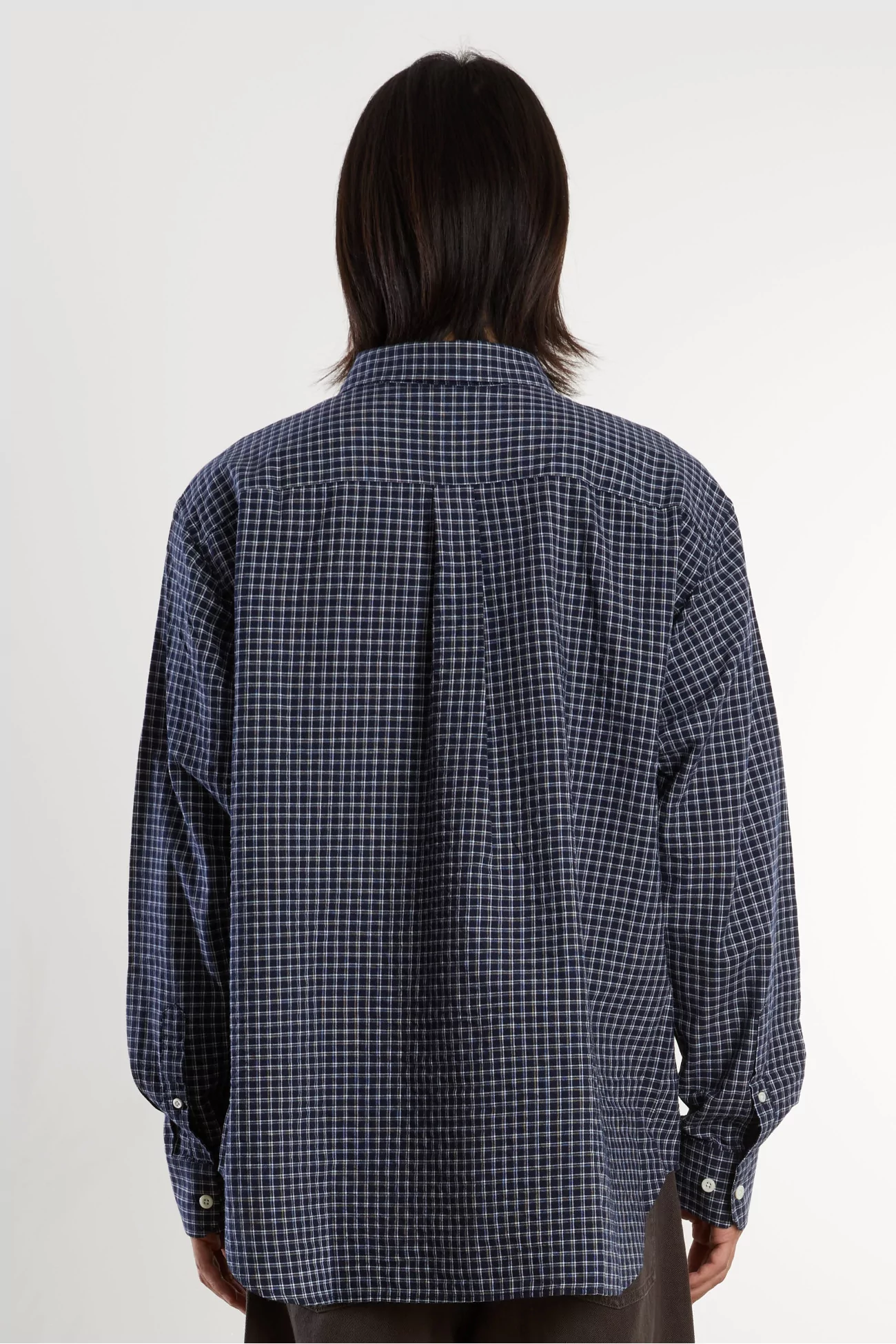 Chemise Homme Carreaux Espevik – Dark Navy | Centre Commercial