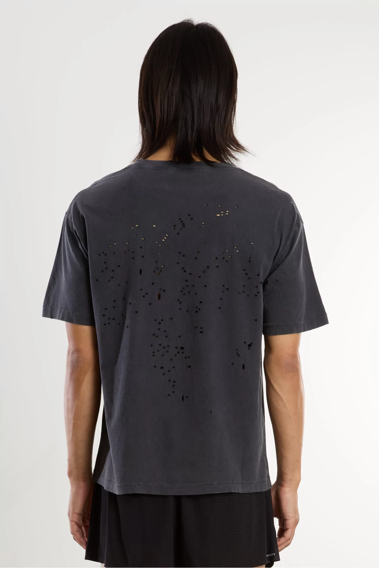 T-shirt Running Homme Coton Bio MothTech – Aged Black | Centre Commercial