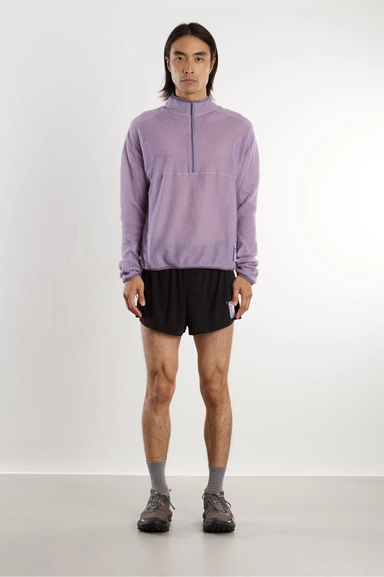 FuzzFleece AD Long Running Tee – Dusk | Centre Commercial