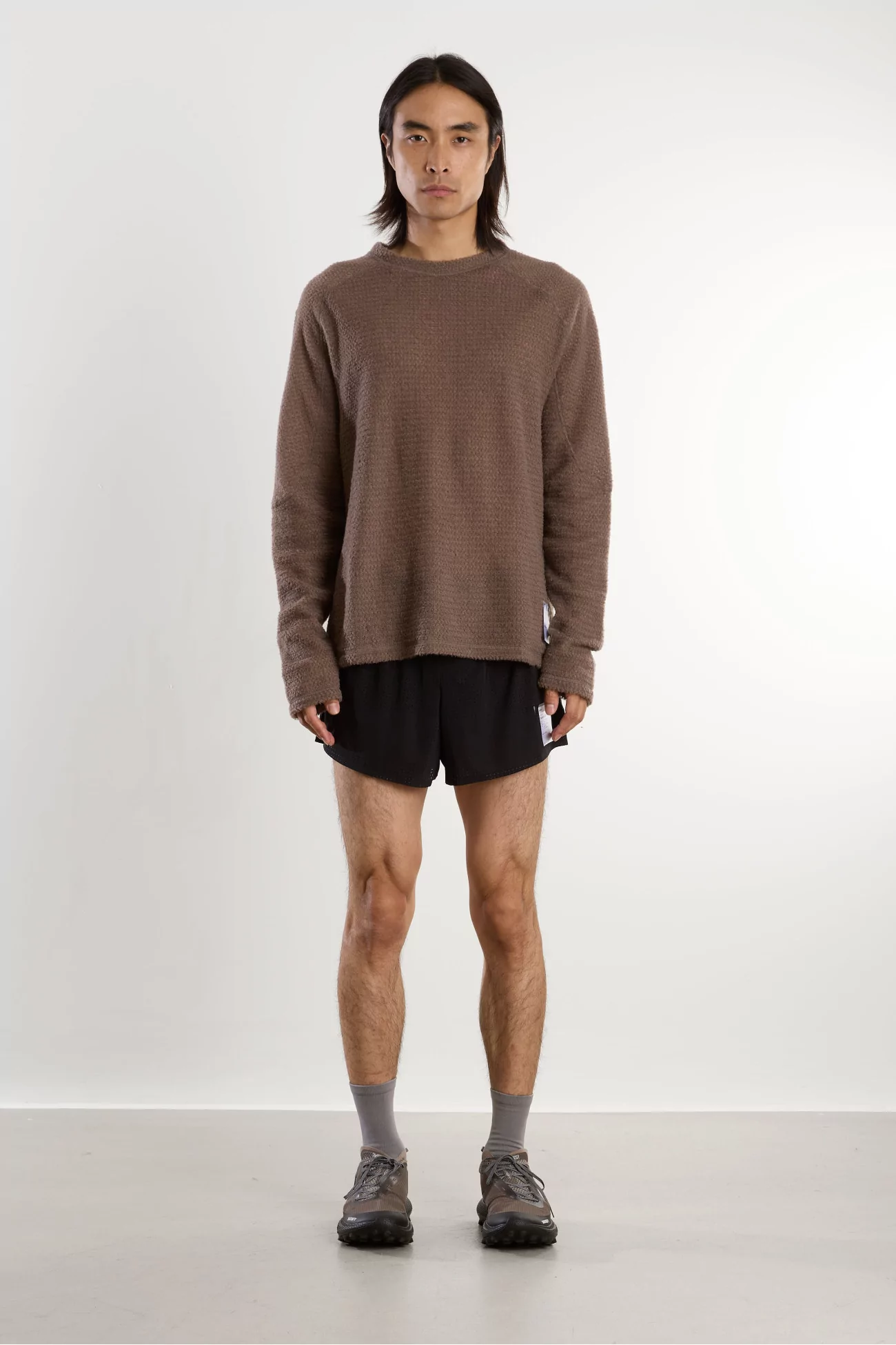 FuzzFleece AD Long Running Tee – Falcon | Centre Commercial