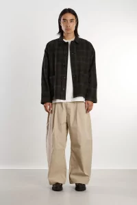 Jacquard PJ Overshirt – Brown Multi | Centre Commercial